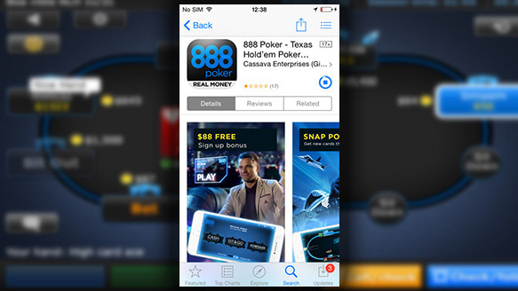 888 poker mobile